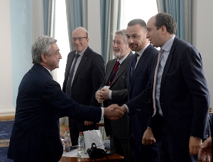 Встреча с делегатами конференции Франкофонии