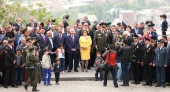 Председатель НС Галуст Саакян посетил парк “Ахтанак”