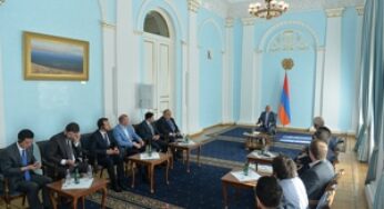 Встреча с делегатами форума