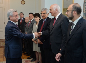 Встреча с участниками IV международного медицинского конгресса Армении