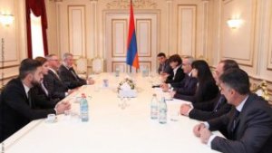 Встреча председателей парламентов Армении и Квебека