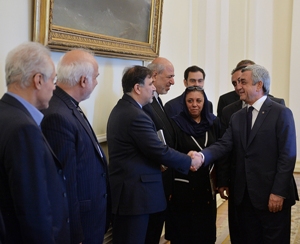 Президент Армении принял первого вице-президента Ирана