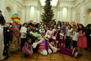 Праздник Новогодней елки в резиденции главы государства