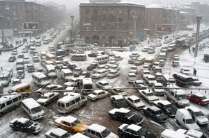 Проблема с пробками будет решена, заверяет Бюро автостраховщиков Армении