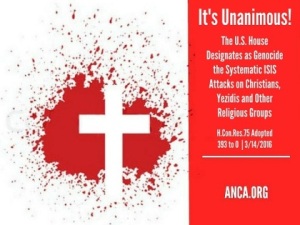 Убийство христиан на Ближнем Востоке приравнено к геноциду