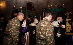 Духовные пастыри армянского народа отслужили Соборную молитву за мир в Арцахе