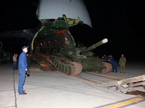 Призовой танк доставлен в Армению