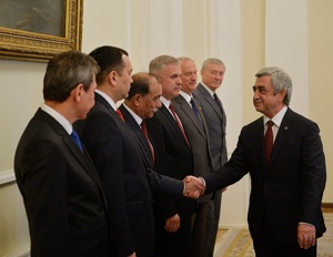 Встреча с главами совбезов ОДКБ