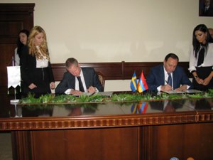 Армения и Швеция подписали “кадастровый” меморандум