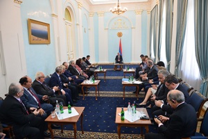 Встреча с участниками Международного форума евразийского партнерства