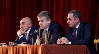 Четко диагностировать наличие проблем и пути их решения, призвал Карен Карапетян