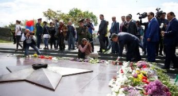 В Ереване отмечен Праздник Победы и Мира