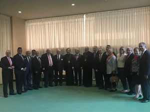 Президент встретился с представителями армянской Диаспоры США