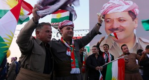Иракские курды празднуют референдум о независимости