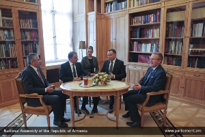 Председатель НС встретился с президентом Польши Анджеем Дудой