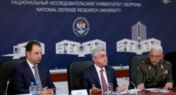Серж Саргсян поставил задачу качественной модернизации армии