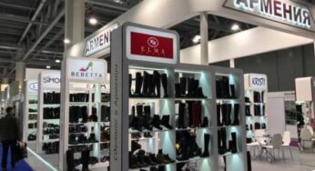 Обувь армянского производства на московской международной ярмарке