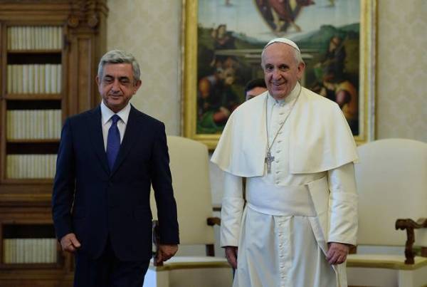 Армения и Ватикан будут развивать и углублять отношения