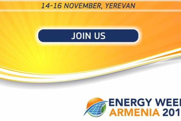 В Армении пройдет инвестиционный форум под названием “Неделя энергетики-2018”