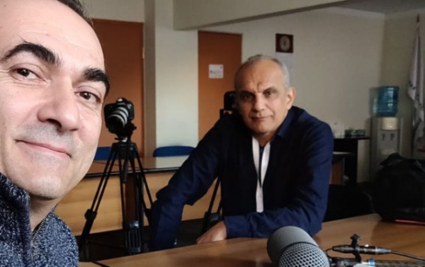 Азербайджанские журналисты в Армении