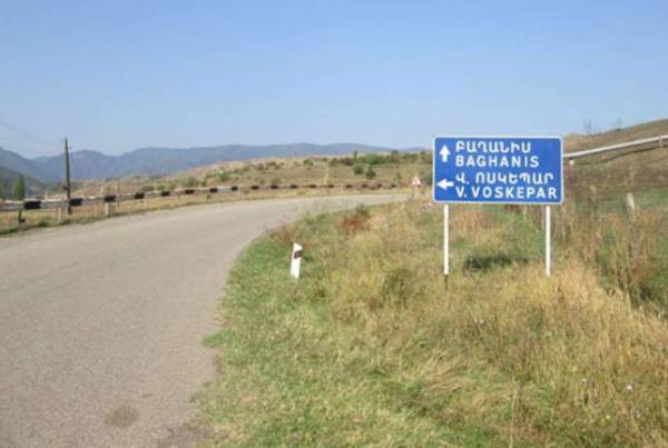 Азербайджан обстрелял пастбища близ села Баганис