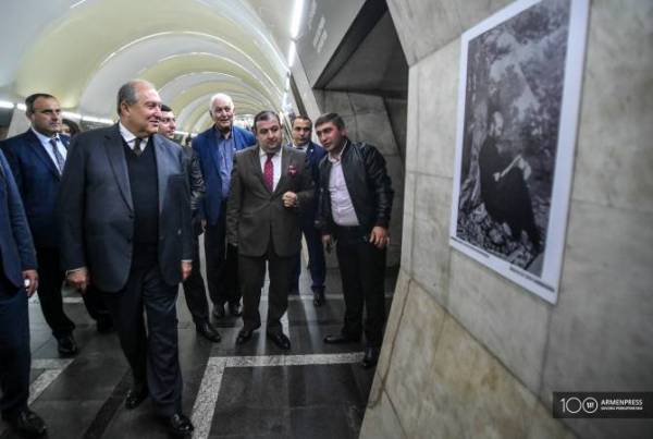 Арменпресс и Ереванский метрополитен отметили юбилей Комитаса уникальной выставкой