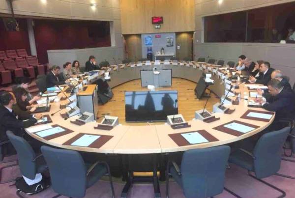 Первое заседание Подкомитета по географическим заметкам Армения-ЕС