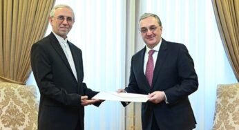 Глава МИД Армении и посол Ирана затронули ряд актуальных вопросов региональной и международной повестки