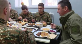 Новая система питания в воинской части Арцаха