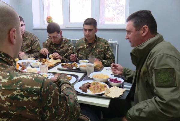 Новая система питания в воинской части Арцаха