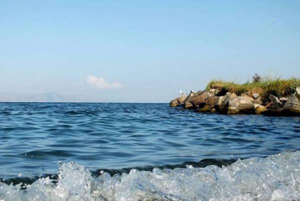 Уровень воды в озере Севан поднялся