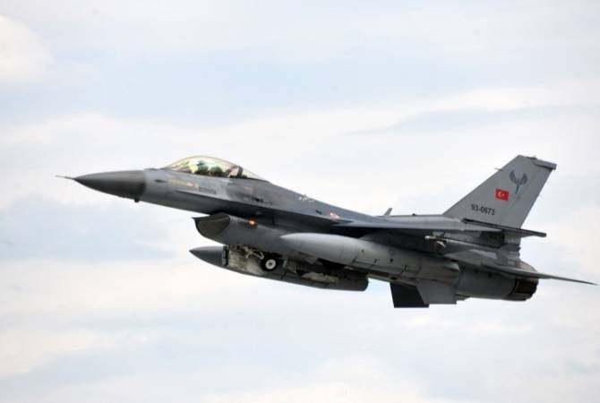 Вновь в воздухе истребители F-16, принадлежащие Турции. Зафиксированы переговоры пилотов