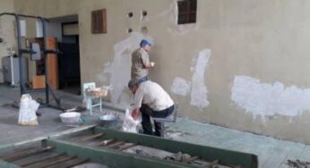 Ремонтируется спортзал