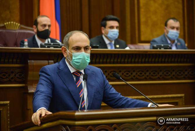В повестке дня Армении стои́т вопрос признания независимости Арцаха: Пашинян