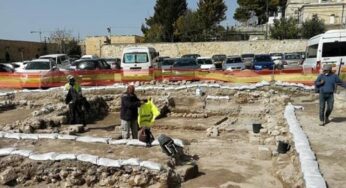 Во время ремонта армянского детского сада в Иерусалиме обнаружены археологические материалы