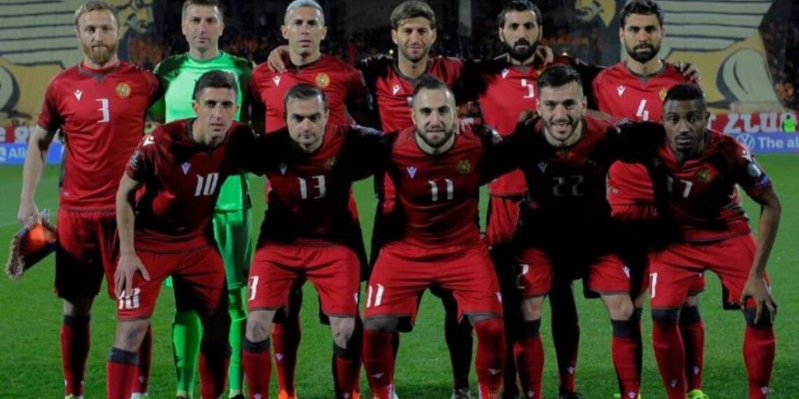 Армения сохранила место в рейтинге ФИФА