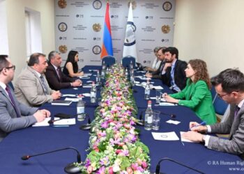 Представители Офиса Омбудсмена Армении встретились с руководителем наблюдательской миссии БДИПЧ/ОБСЕ