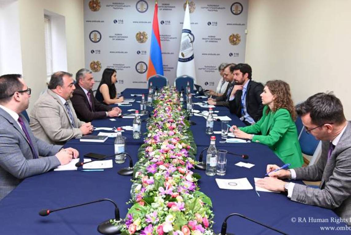 Представители Офиса Омбудсмена Армении встретились с руководителем наблюдательской миссии БДИПЧ/ОБСЕ