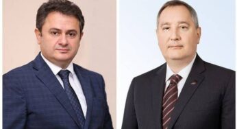 Айк Чобанян с Дмитрием Рогозиным обсудил сотрудничество в рамках развития космической сферы
