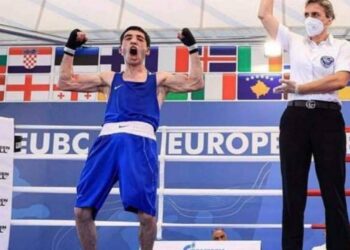 Артур Базеян стал чемпионом Европы по боксу