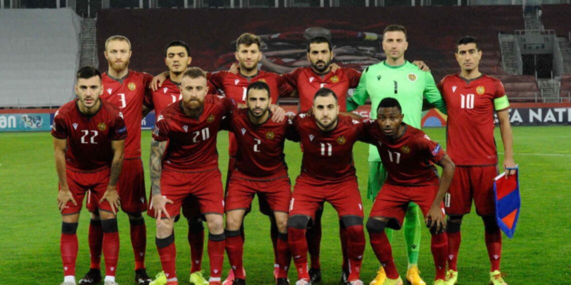 Сборная Армении довела свою рекордную беспроигрышную серию до 9 игр