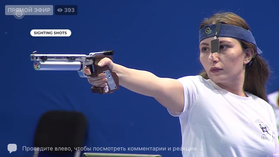 Стрелок Эльмира Карапетян завоевала путевку на Олимпийские игры