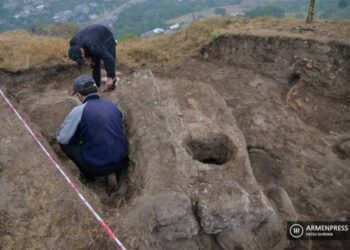 Раскопки на территории крепости Тавуш вступили в новую фазу