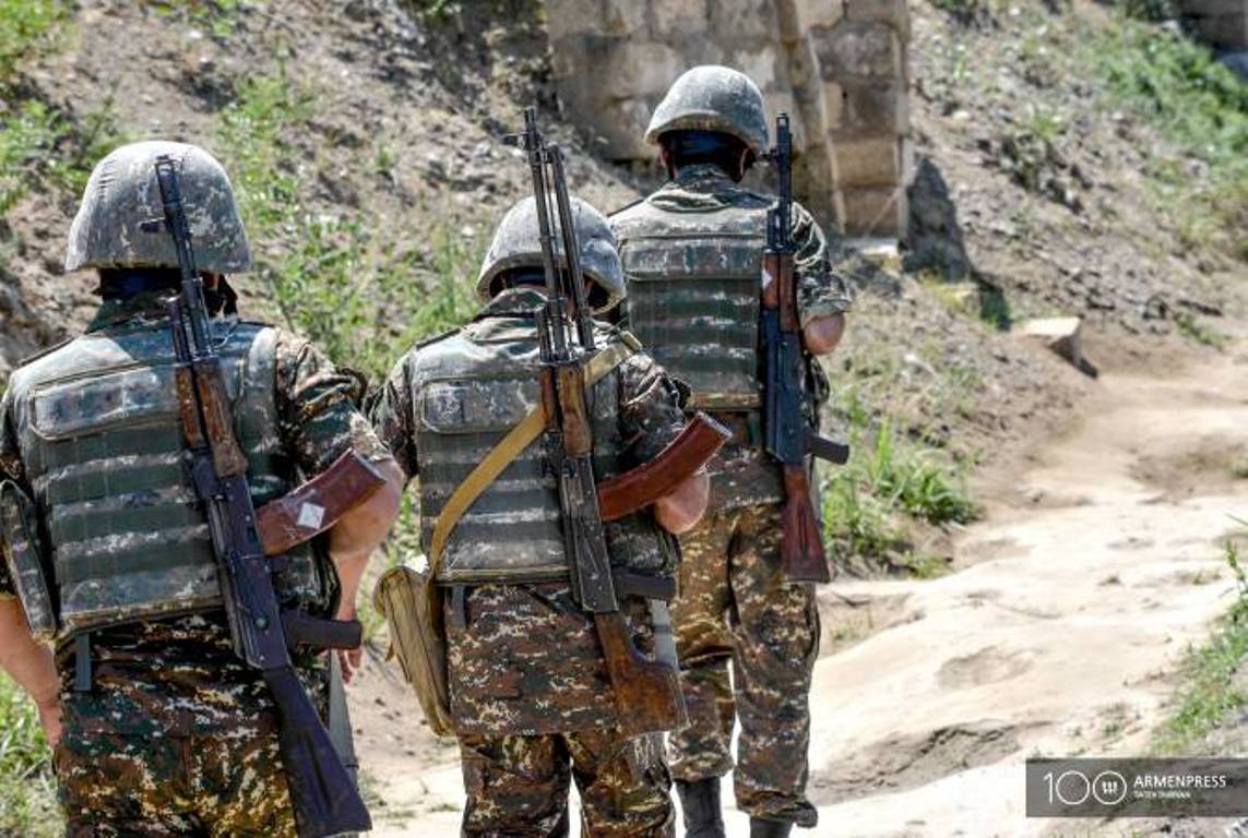 В результате боевых действий убиты трое армянских военнослужащих