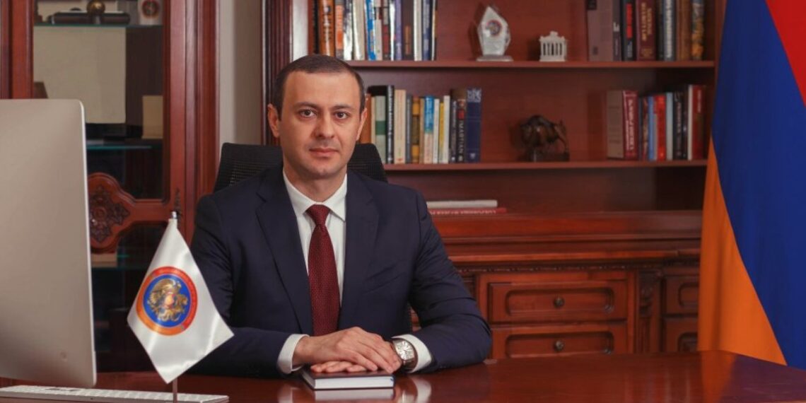 Армен Григорян освобожден с должности секретаря СБА