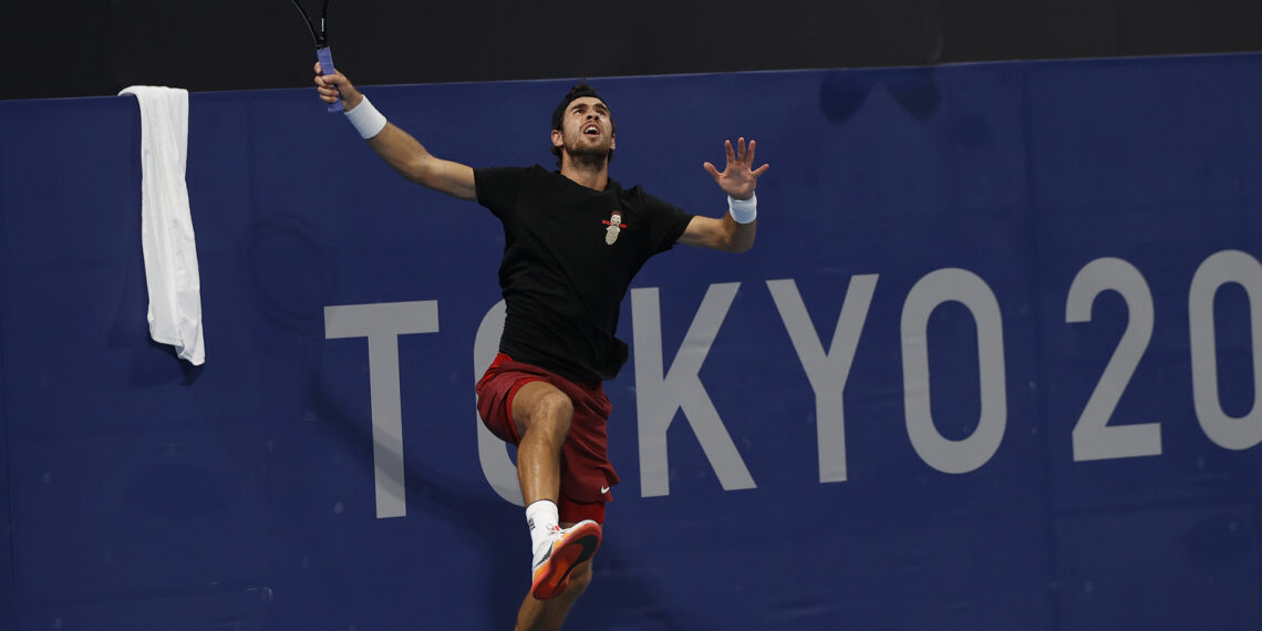 Карен Хачанов. Фото ОКР