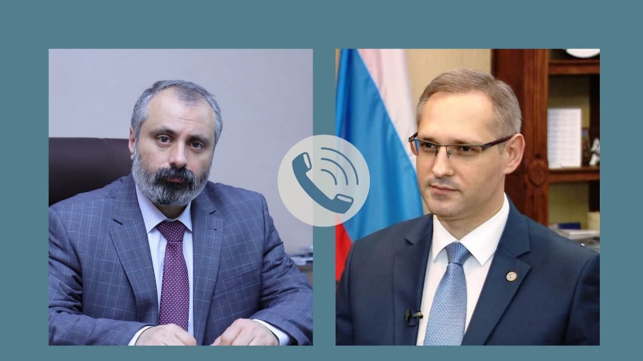Состоялся телефонный разговор Давида Бабаяна с министром иностранных дел Приднестровья
