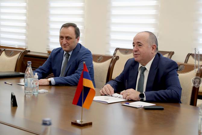Министр обороны Армении встретился с послом РФ