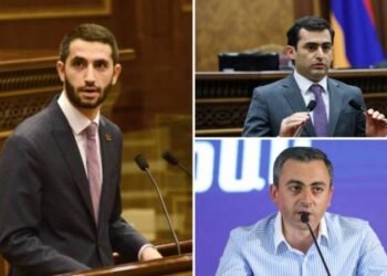 Известны кандидаты на посты трех вице-спикеров Национального собрания Армении