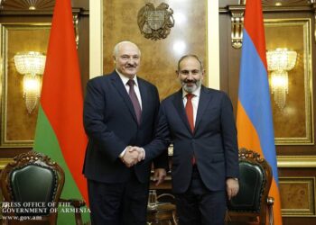 Лукашенко поздравил Пашиняна с назначением премьер-министром Республики Армения